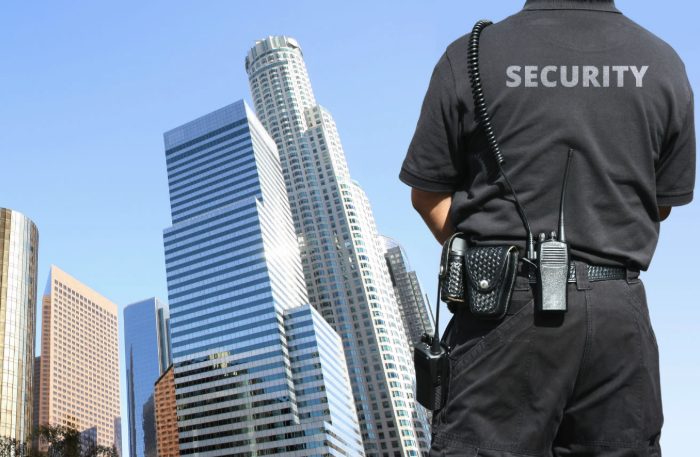 Unarmed security guards